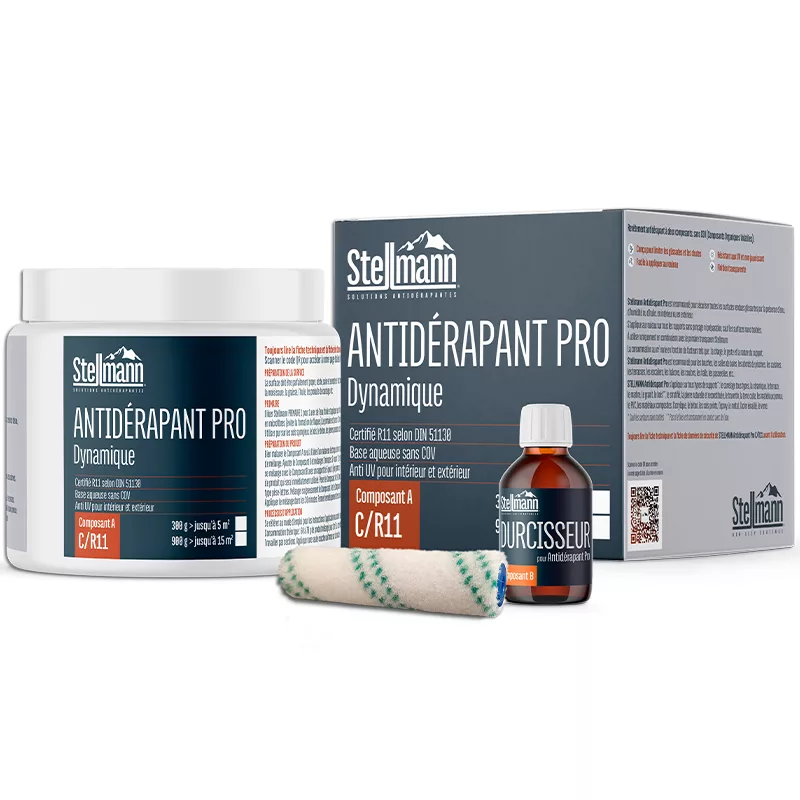 KIT ANTIDÉRAPANT 15m²<p><span>« TERRASSES COULOIRS »</p>