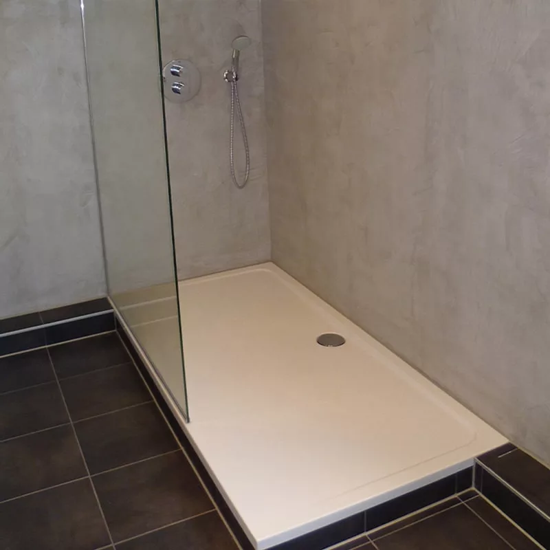 Antidérapant Stellmann appliqué dans le bac de douche