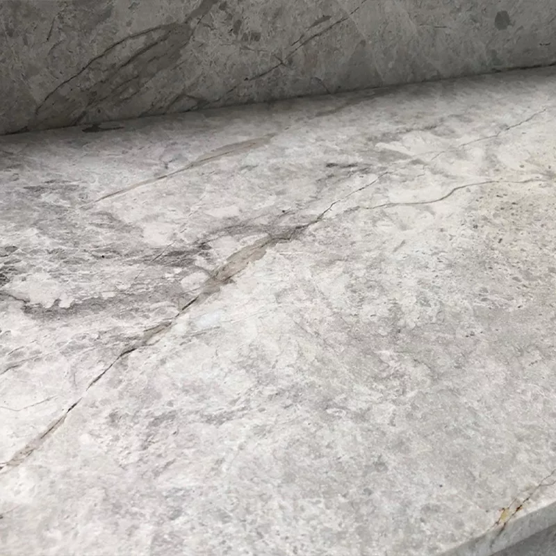 Antidérapant Stellmann appliqué sur escalier marbre 